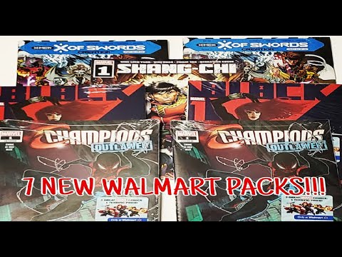 Another Walmart Comic 3-Pack Opening! 7 Packs!!!