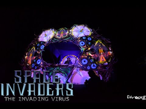 Space Invaders The Invading Virus XV años Lisergicos / Sefirot, Extraterrestre, Xikwri Neyrra, etc