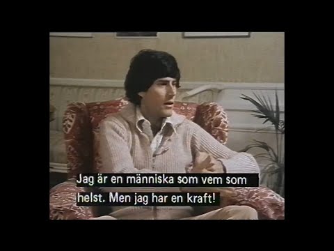 Lennart Swahn intervjuar Uri Geller (1978)
