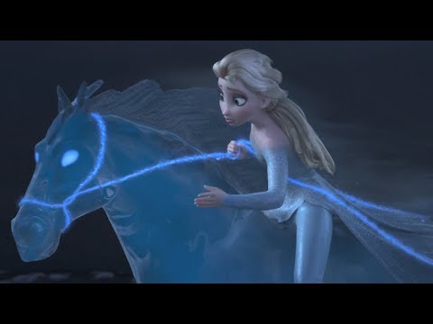 Frozen 2 / Elsa vs Water Horse Scene
