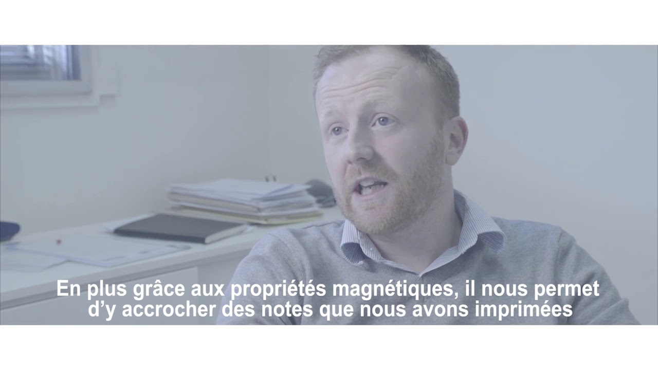 FenestraPro Utilise la Peinture Tableau Blanc Magnétique Smart