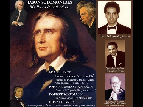 Jason Solomonides -  Liszt: Piano Concerto No.1 in Eb (w/ Two-Piano Score)