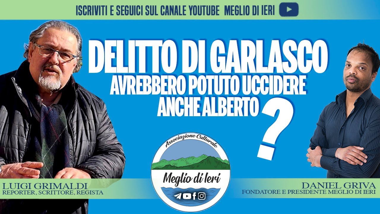 Delitto di Garlasco, avrebbero potuto uccidere anche Alberto? LUIGI GRIMALDI - Regista