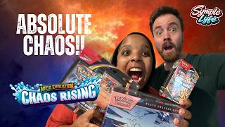 Opening the NEW Chaos Rising Pokémon Set… INSANE Pulls?! 😱