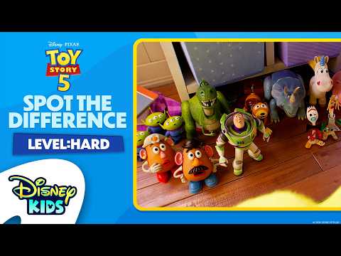 Spot the Difference  - Toy Story 5 - Level: Hard