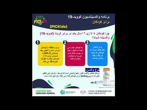 How to Register Your Child for COVID-19 Vaccination (Persian)