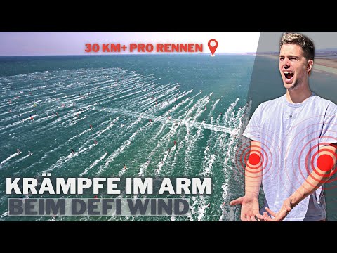 Cramps during the race: pushing the physical limits at the windsurf marathon | DEFI Wind 2023