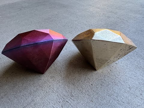 Giant Aluminum Bronze Gem - From 3D Print to Metal - Sandcasting Aluminum Bronze - TheGrowingStack