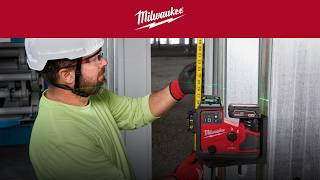 Milwaukee 360° 3-Plane Laser w/Automatic Alignment & Receiver