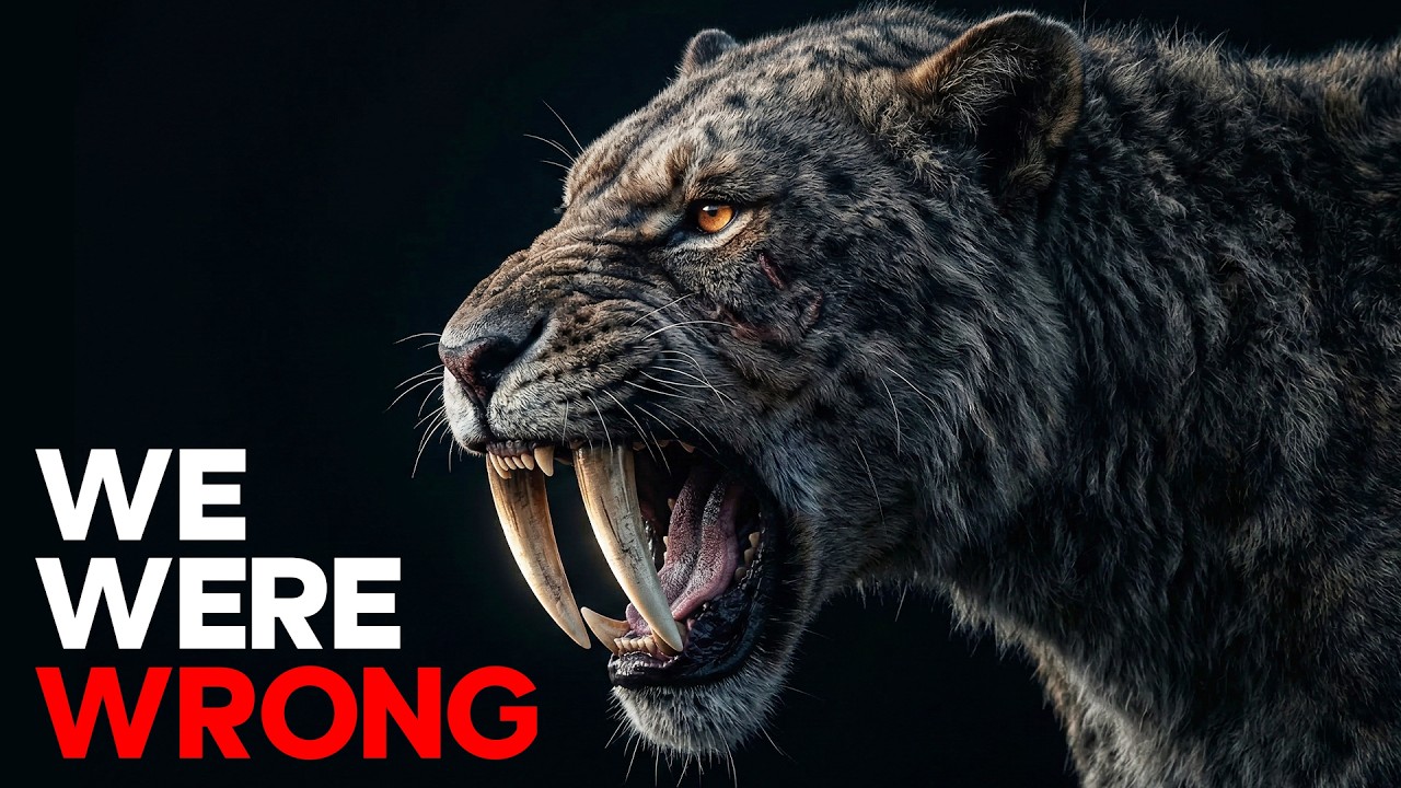 We Were Wrong About The Saber-Tooth Tiger