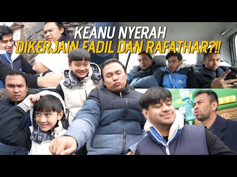 FADIL JAIDI&RAFATHAR JEBAK KEANU NAIK ROLL COASTER??!! RAFFI NYERAH NGASUH RAFATHAR, FADIL, KEANU!!