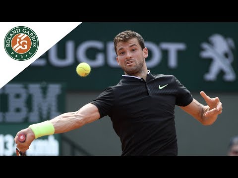 Grigor Dimitrov v Stéphane Robert Highlights - Men's Round 1 2017 I Roland-Garros
