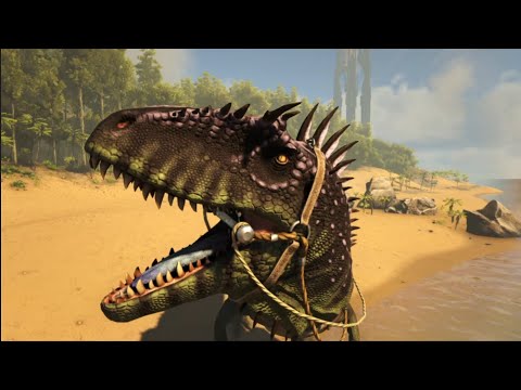 All carcharodontosaurus abilities! ark
