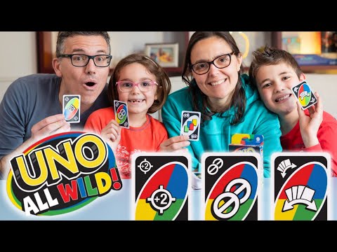 GIOCHIAMO A UNO ALL WILD: Gioco Pazzo con Tutte Carte Jolly Speciali