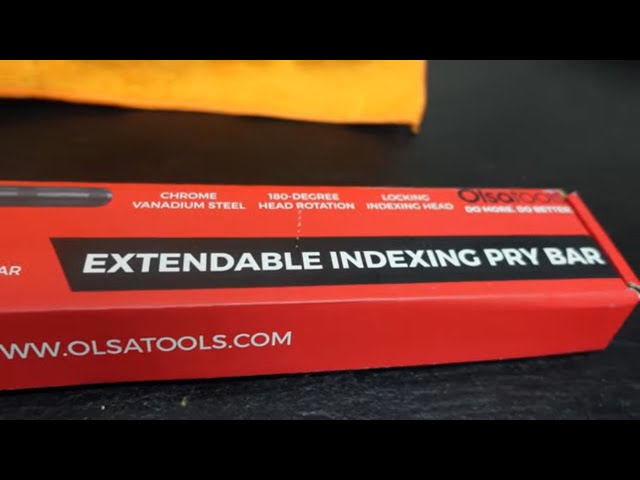 Youtube Video for Extendable Pry Bar | Adjustable Length From 13.3”-18.5” by Renegade's Garage