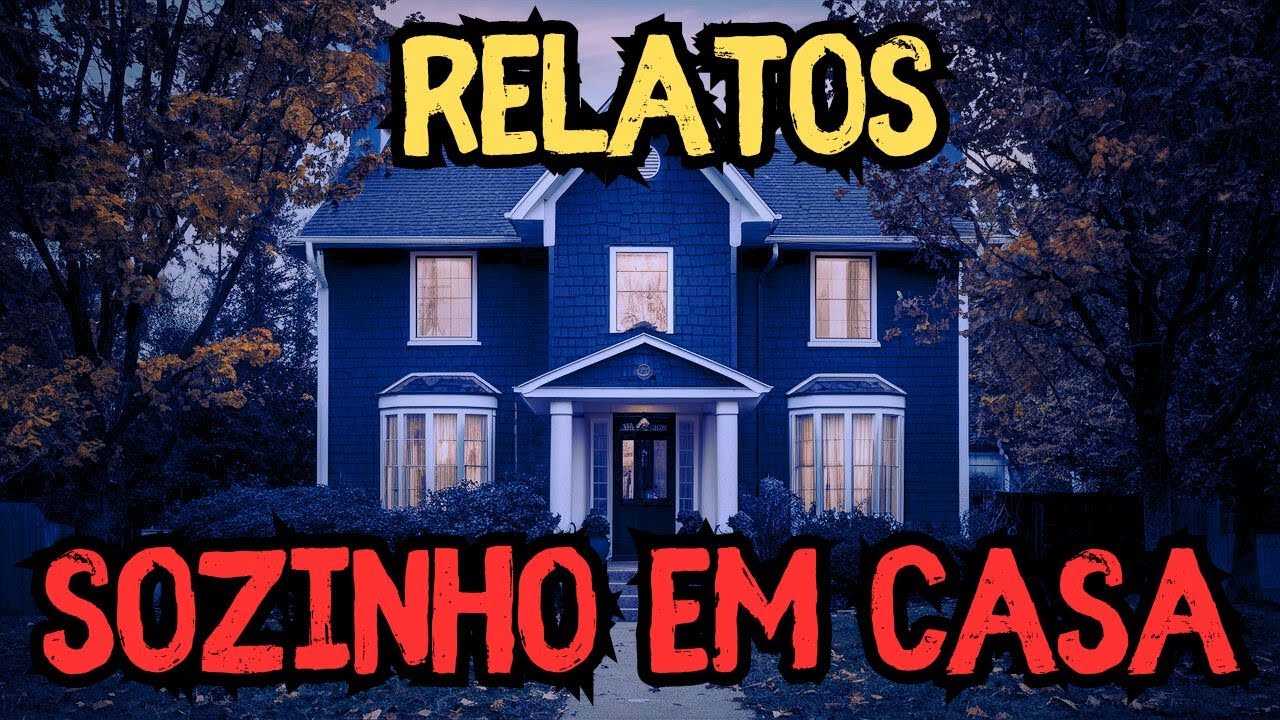 3 RELATOS DE PESSOAS SOZINHAS EM CASA - História de terror