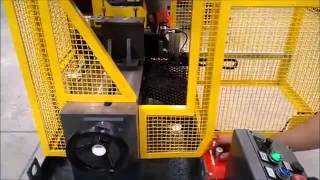 Serra de fita horizontal atende as exigências da NR-12