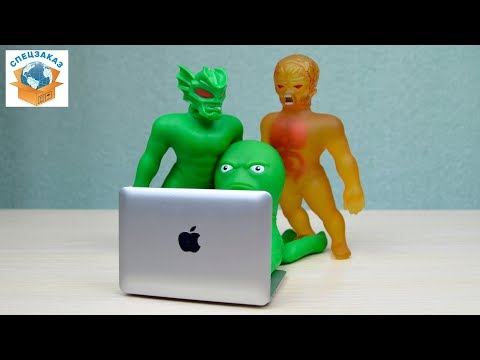 OCTOPUS IN TROUBLE!! MONSTER and X-RAY vs. WACK MAN!! STRETCH ANTISTRESS | SPECIAL ORDER