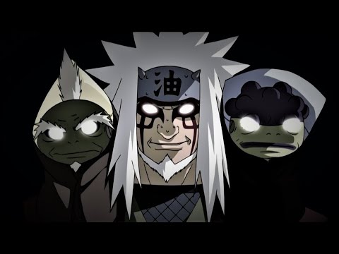 Jiraiya vs Pain and Konan [ English Dub ]