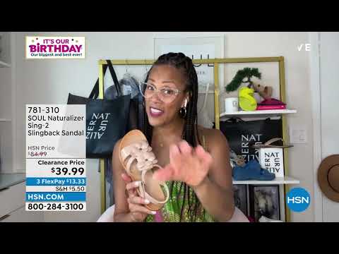 HSN | Naturalizer Footwear Celebration 07.06.2022 - 05 PM