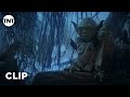 Star Wars The Empire Strikes Back Luke Meets Yoda For The First Time CLIP TNT