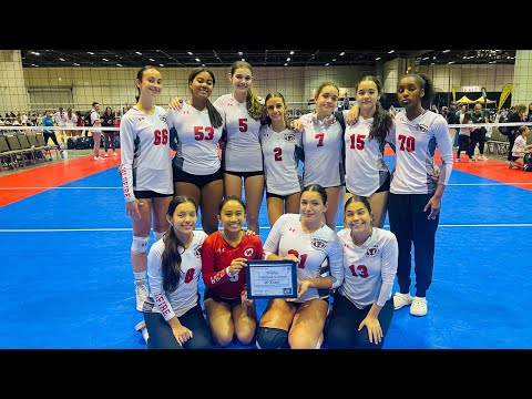 Wildfire 14U National Open Vs OVA 14 Black Asics Volleyball Challenge 2024