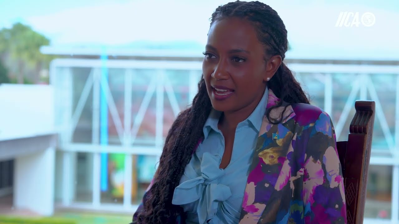 Lisa Jawahir. Minister for Agriculture, Fisheries, Food Security and Climate Change. Saint Lucia.