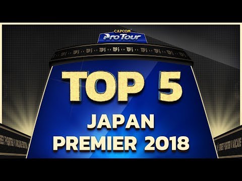 SFV: TOP 5 MOMENTS - JAPAN PREMIER 2018 - CPT 2018