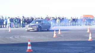 preview picture of video 'BMW E34 drift show batumi'
