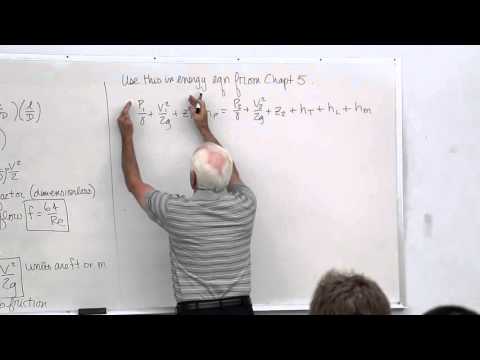 Fluid Mechanics: Laminar & Turbulent Pipe Flow, The Moody Diagram (17 of 34)