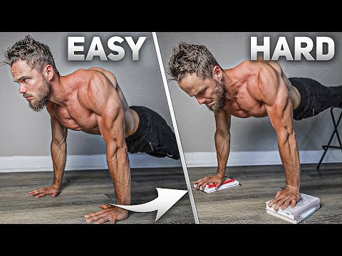 6 BEST Push Ups For BIG CHEST (From Easy to Hard)