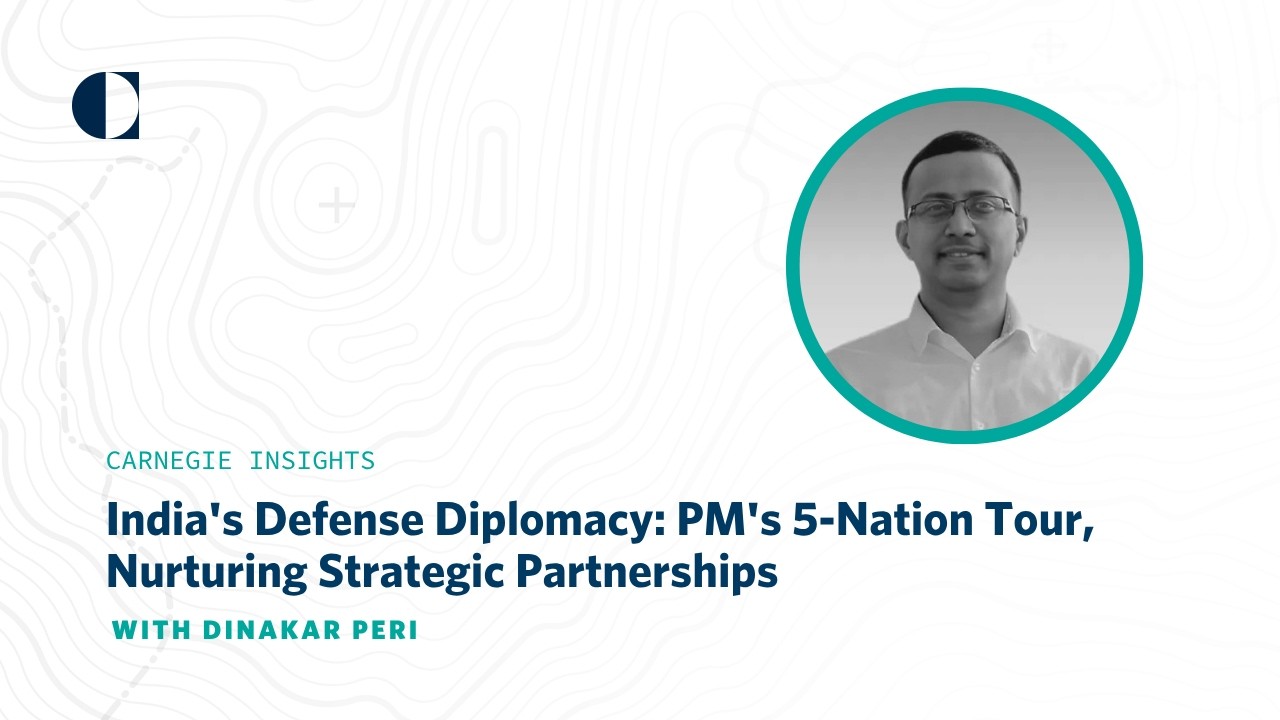 India's Defense Diplomacy: PM's 5-Nation Tour, Nurturing Strategic Partnerships