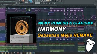 Nicky Romero &amp; Stadiumx - Harmony [FL Studio Remake + FREE FLP]