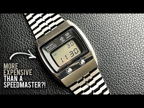 As EXPENSIVE AS A SPEEDMASTER? Seiko 0634 - 5019. The world's first digital chronograph!