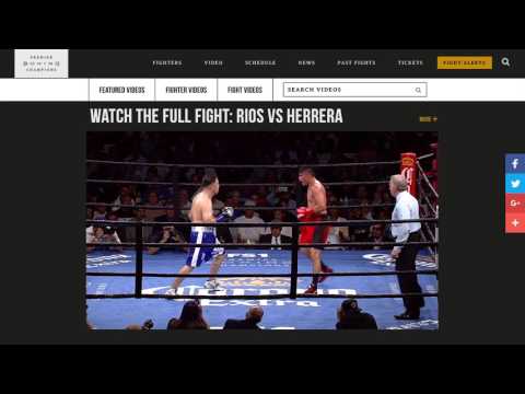 Rios vs Herrera Full Fight Preview: June 11, 2017 - PBC on FS1