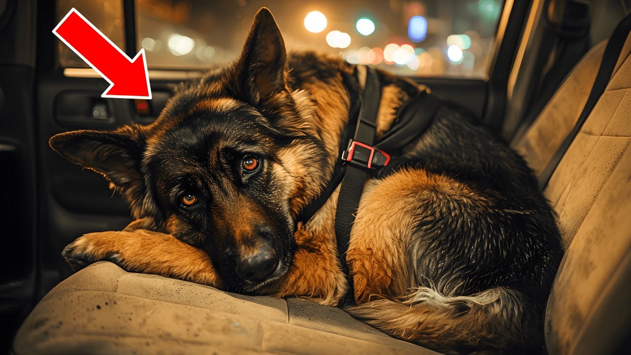 A Homeless German Shepherd Jumps Into A Couple’s Car And Refuses To Leave—Then Something Unexpected