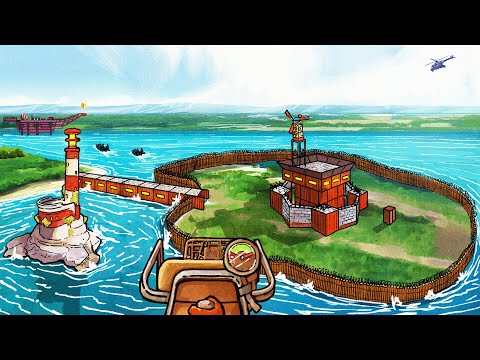 I LIVED and WALLED off an ENTIRE ISLAND as a SOLO in Rust