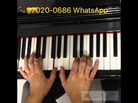 Aula de piano CCB Congregação Cristã Tatuapé 📞97020-0686 WhatsApp - aprenda a tocar amazing grace