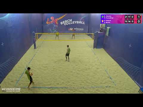15:45 A. Zabuha / O. Kryvoshap - O. Klishch / S. Borets 23.03.2023 | Winners Beach Volleyball