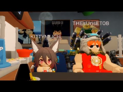 🔴LIVE #KTM & #TSS08 go for sushi & keep🧸 #myfamy08 🔔#classroom08 🌞✨️ #roblox
