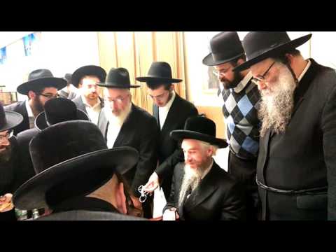Loitsk Rebbe In Bris Avrohom In NJ - Cheshvan 5777