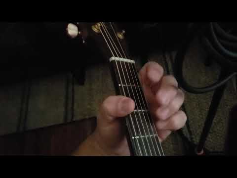 Blue Spanish Sky acoustic cover Chris Isaak