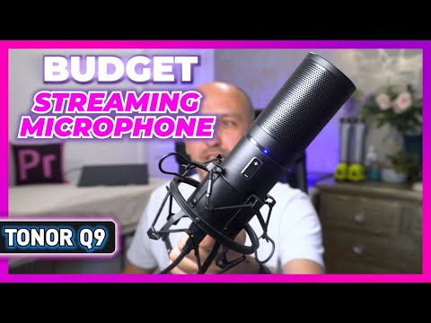 TONOR Q9 Microphone Review - Low Noise USB Condenser mic for YouTubers and Podcasters