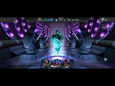 First ever Cavalier Gate keeper Crystal #mcoc #marvel