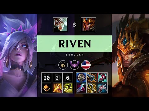 Riven Jungle vs Jarvan IV - NA Master Patch 25.20