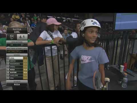 RAYSSA LEAL- Primeira conquista da fadinha na street league aos 11 anos
