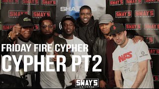 Friday Fire Cypher PT 2: Prez P, Travis Bowe, Banger Yours Truly and Kevin AntoniYo Freestyle Live