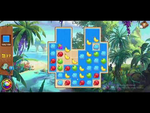 Tropical Forest Match 3 Story Level 211