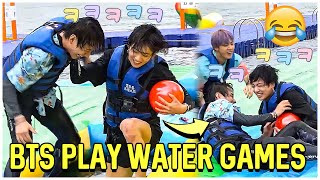 Download lagu BTS Play Water Games In Run BTS... mp3