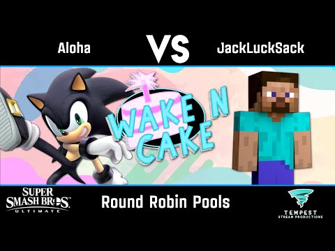 Aloha (Sonic) VS JackLuckSack (Steve) - Round Robin Pools - Wake N Cake Tasty Trials #2